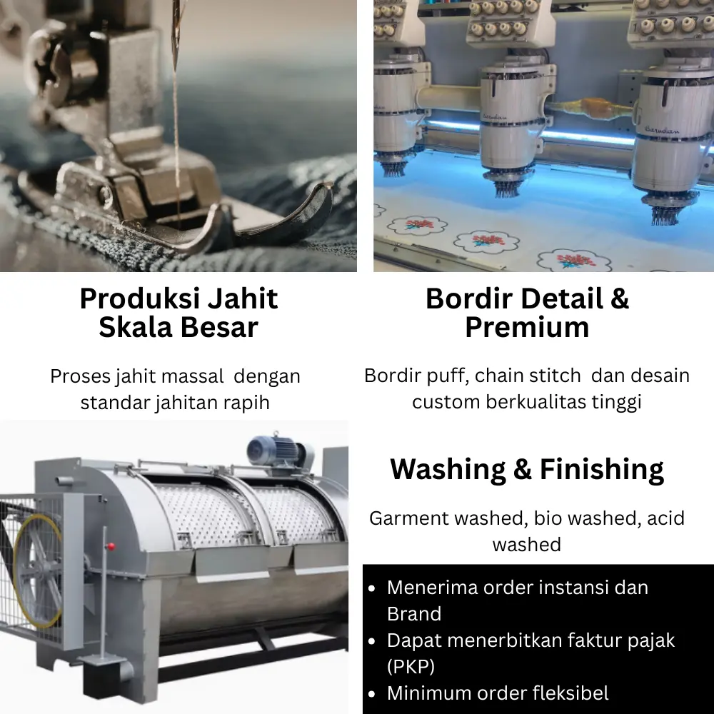 layanan garment CV. Barkah Abhipraya